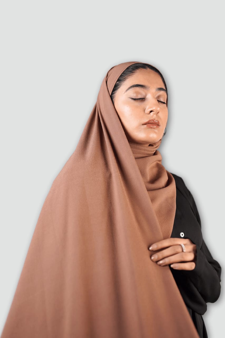 RUSTED BROWN SCARF