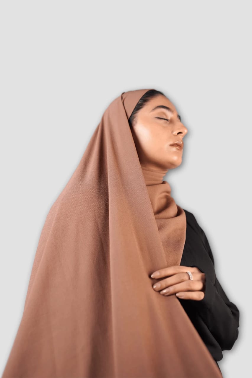 RUSTED BROWN SCARF