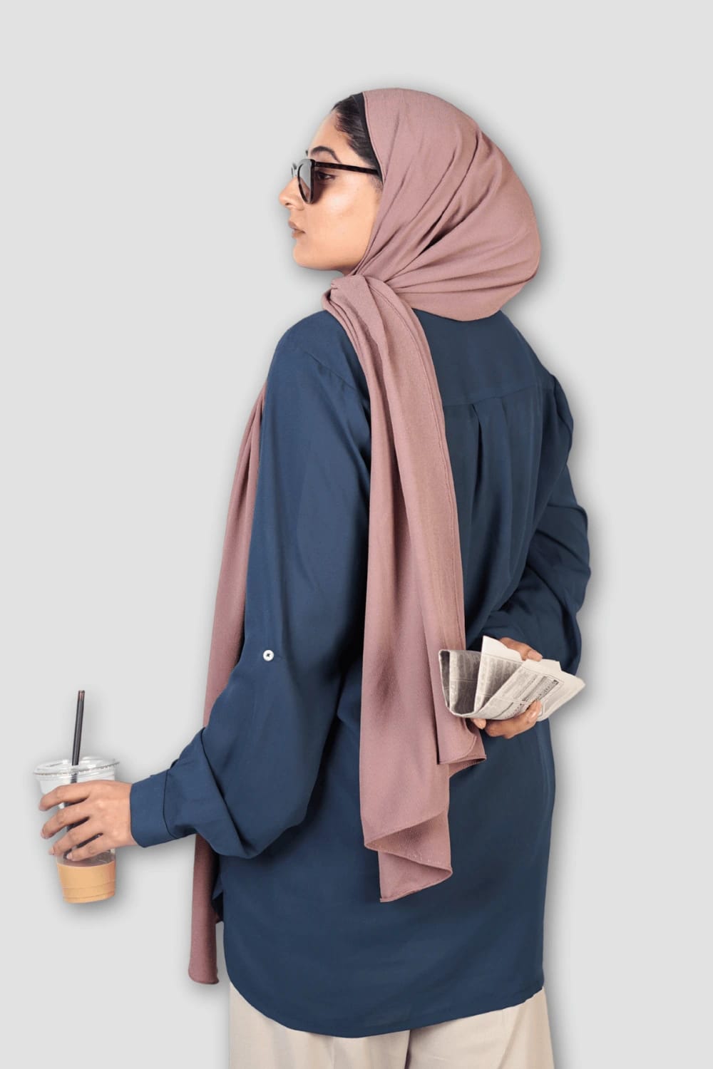 OCEAN DRAPE SHIRT