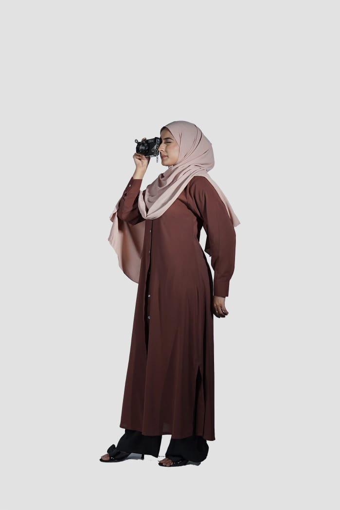 MOCHA LUXE DRESS