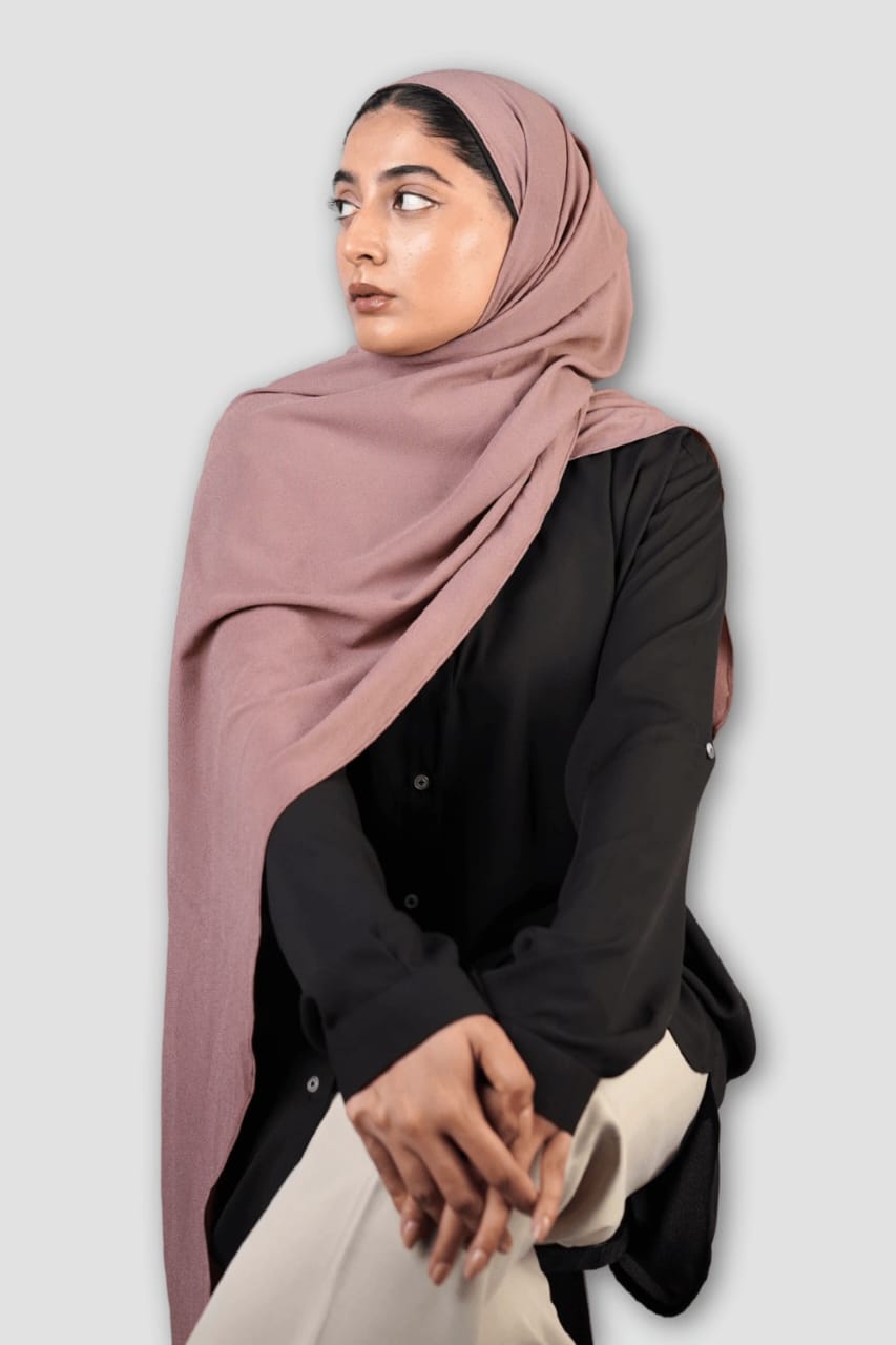 MUTED PLUM SCARF